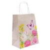 Пакет подарунковий "S” (17*23*10 см) Крафт “Весняний сад»