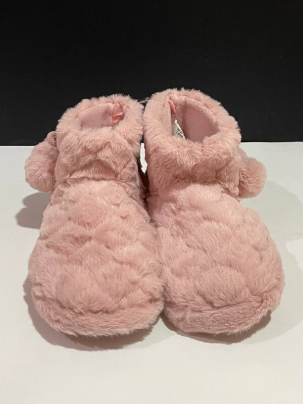 Тапочки-чобітки жіночі Primark плюшеві (устілка меморі) антиковзання рожеві