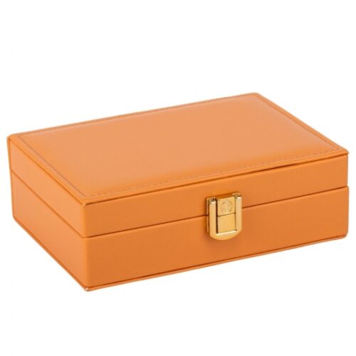 Скринька для прикрас з екошкіри "Соковитість" 16,5*10*6 см мікс кольорів