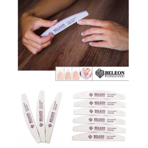 Пилочка для нігтів 120/150 Beleon банан