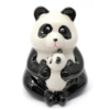 Скарбничка керамічна "Панда з дититою" 10,9х10,4х13,4 см