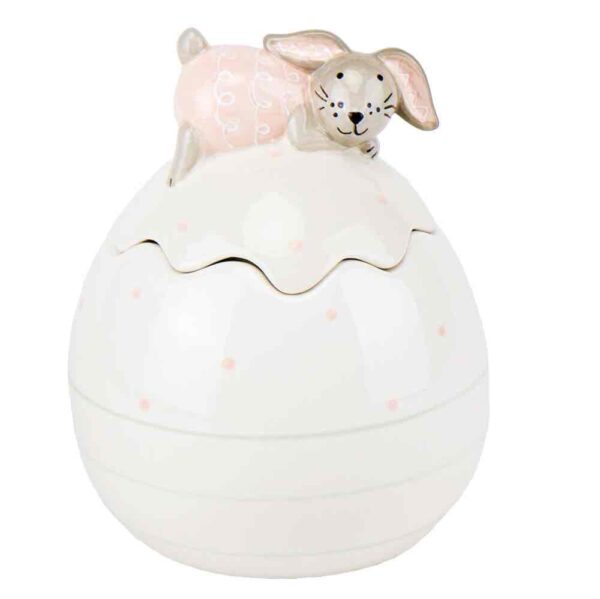 Ємність для зберігання "Цікавий Кролик" 1л біла