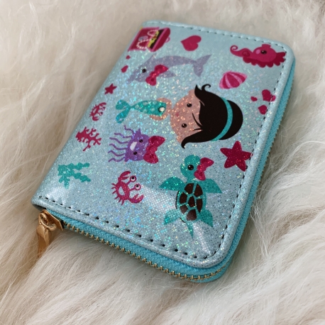 dc138b41-d9f4-4cc2-ac5e-125a2b6a20b8.jpg Гаманець дитячий "Русалочка" блакитний блискучий