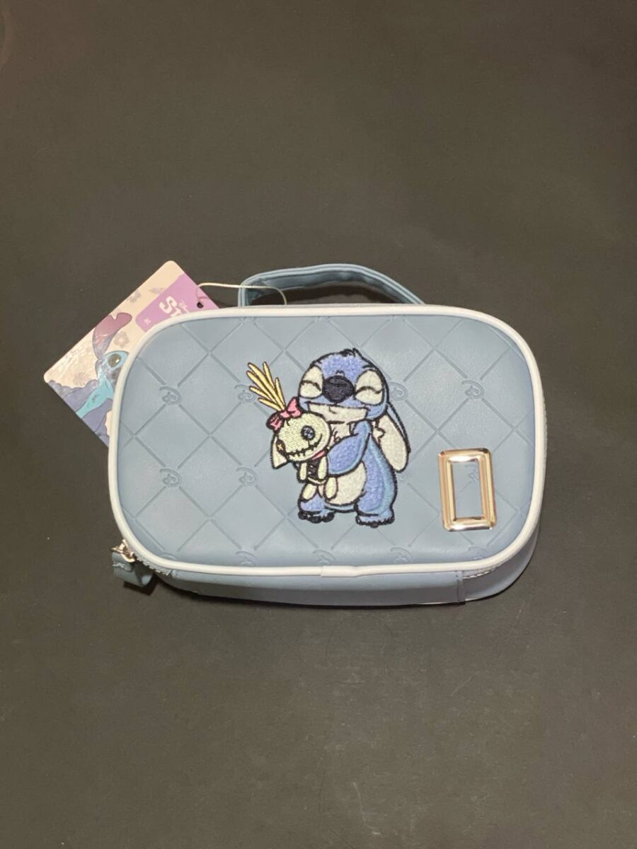 Косметичка об'ємна "Stitch/ Стітч" синя
