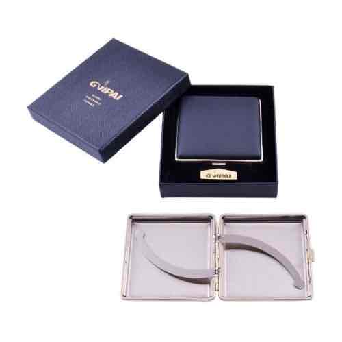 dd850e11-80b6-45ac-a075-3ddbb78accb8.jpg Портсигар класичний "GVIPAI" на 20 сигарет у подарунковій коробці чорний