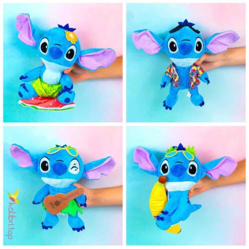 ddeae9b0-d8cc-409e-aad4-0d9fbee73068.jpg М'яка іграшка "Стітч на відпочинку" 21 см