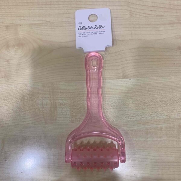 Масажер для тіла/ антицелюлітний Primark "Celulite Roller" рожевий/фіолетовий