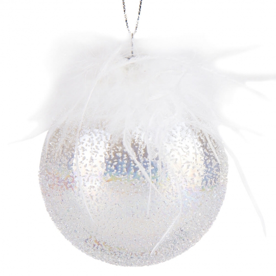 Ялинкова Куля "Шампань" 8 см (скло)