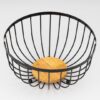 Фруктівниця "Модерн" 25*13 см чорна