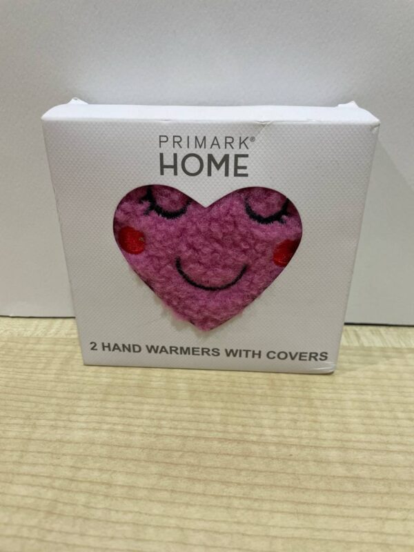 Грілка кишенькова водяна "Серце тедді" Primark 2 шт