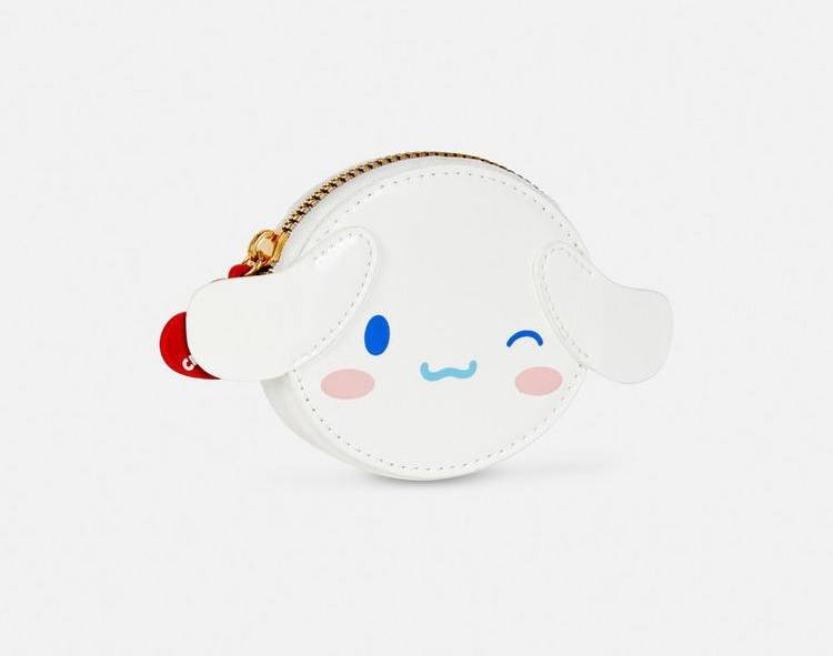 Гаманець дитячий "Cinnamoroll/ Kuromi" Primark лакований білий