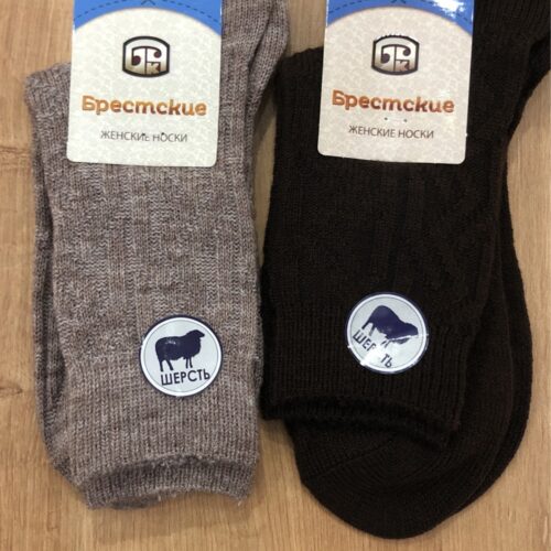 Шкарпетки жіночі Брестские ARCTIC середньої довжини(1403), капучіно/коричневий
