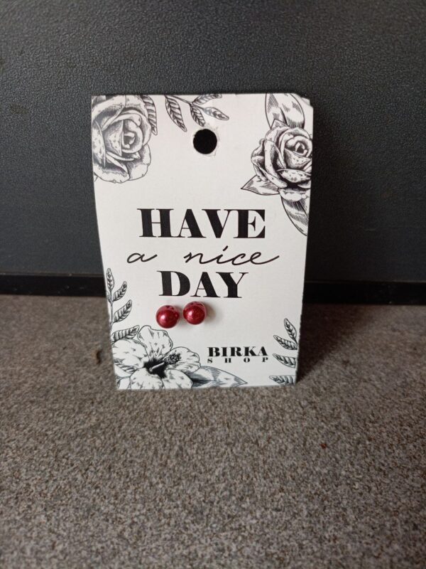 Сережки-цвяшки "Birka"