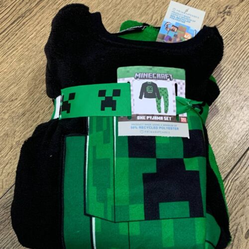Піжама дитяча Primark "Minecraft" флісова пухнаста