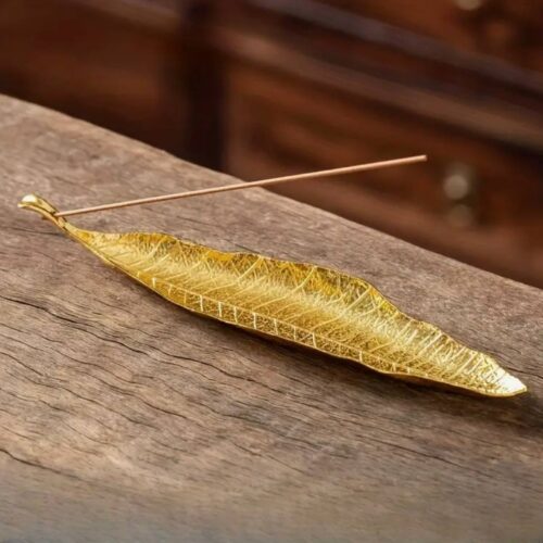 Підставка для аромапаличок "Листок" металева