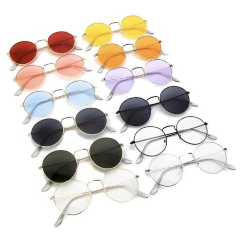 e87c82ec-2a29-46e3-8fbe-4d16f13e0e6e.jpg Окуляри унісекс сонцезахисні круглі в металевій оправі (5949)