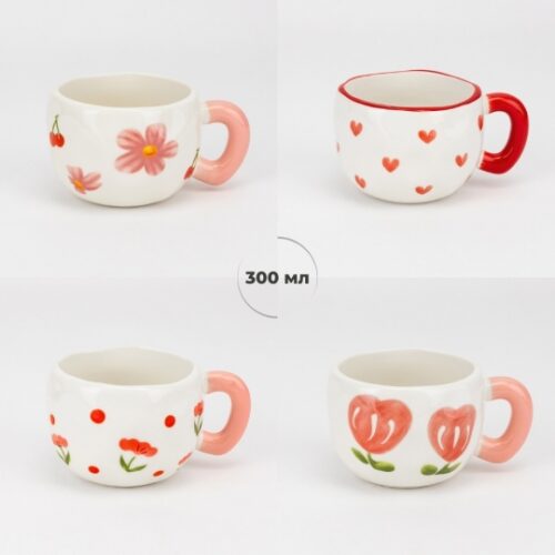 Чашка керамічна "Весняний настрій" 300 мл