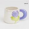 Чашка керамічна "Синя гортензія" 400 мл