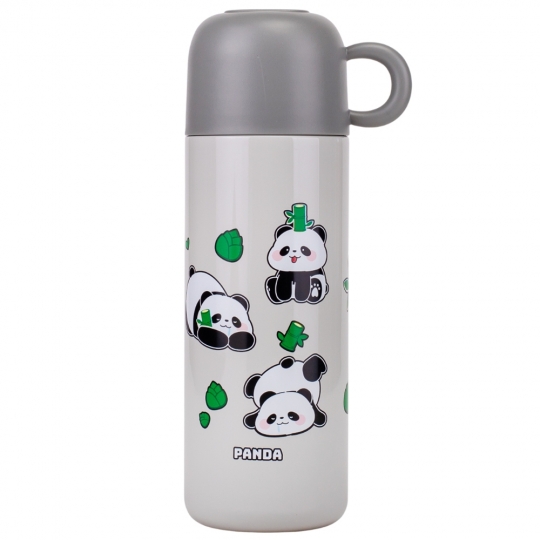 Термос "Панда/ Cute panda" з чашкою 500 мл