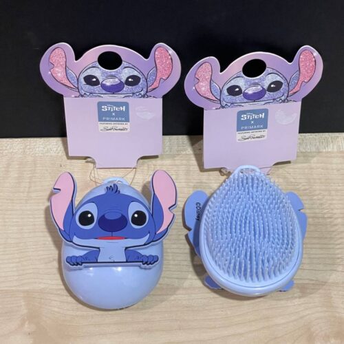 Щітка для волосся компактна "Stitch" Primark масажна розплутуюча