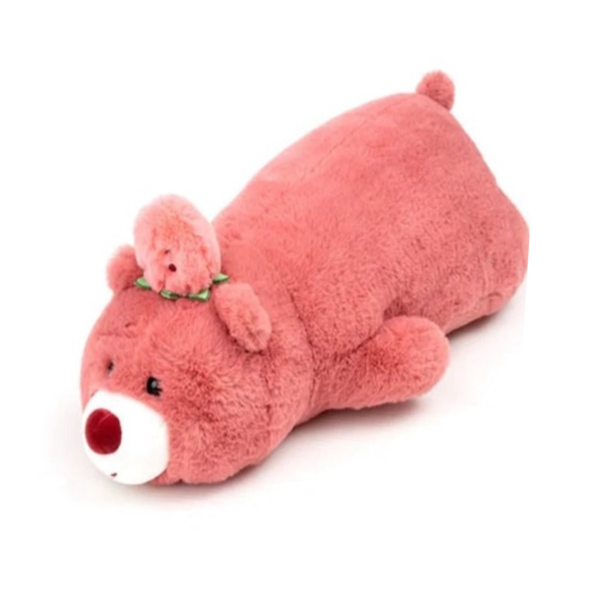 М'яка іграшка-обнімашка-подушка плюшева "Ведмедик Лотсо-Батон" 90 см