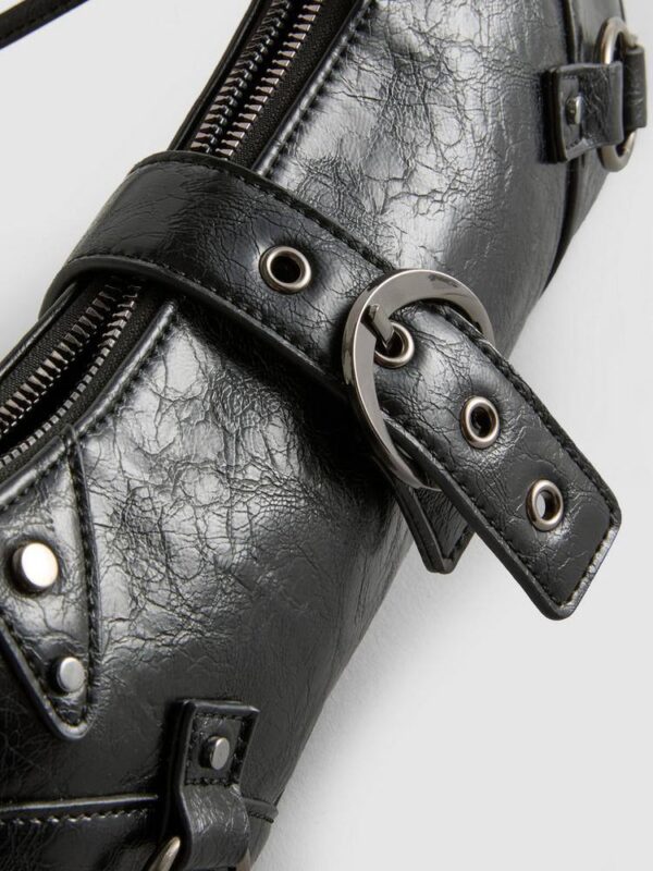 Сумочка Rita Ora Primark з пряжками чорна