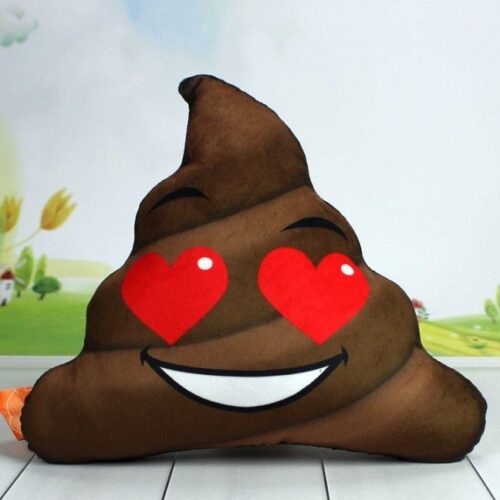 Подушка-іграшка "Какашка смайл" 30 см