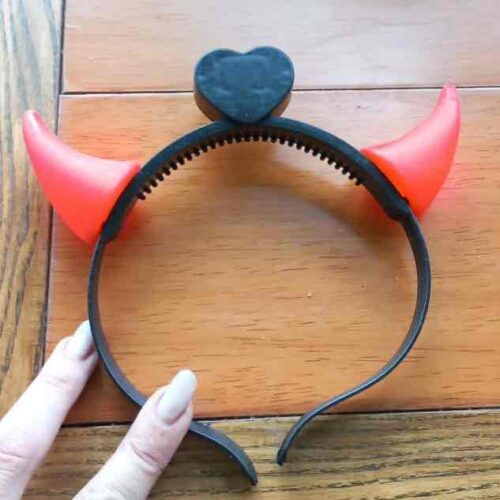 Обруч "Роги чорта" (не світяться)