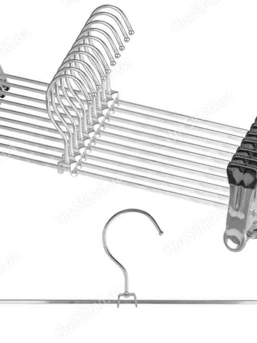 Вішалка з затисками металева 35 см