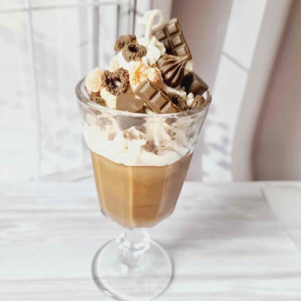 Свічка Solodka ароматична «Десерт шоколадний» в склянці