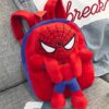 Рюкзак дитячий "Spiderman" плюшевий з іграшкою 20*25*7
