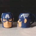 Чашка керамічна 3D фігурна "Super Heroes Captain America/Герої" 400 мл