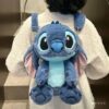 Рюкзак-іграшка плюшевий "Stitch" синій 27*21 см