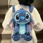 Рюкзак-іграшка плюшевий "Stitch" синій 27*21 см