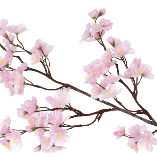 Штучна гілка "Сакура" рожева 76 см
