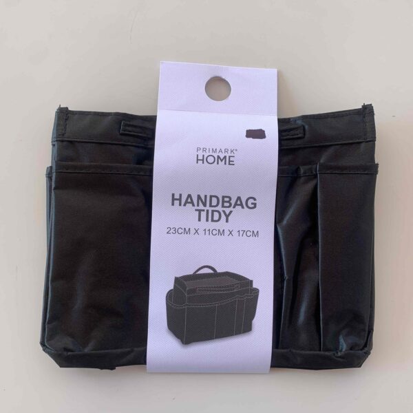 Органайзер тканинний Handbag Tidy з ручками Primark (23*11*17 см) чорний