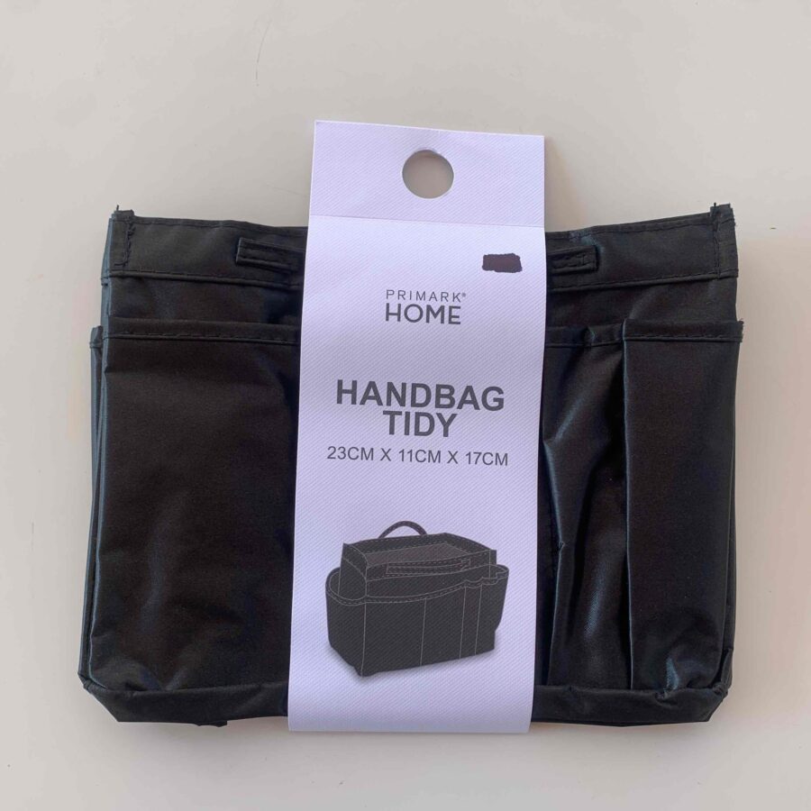 Органайзер тканинний Handbag Tidy з ручками Primark (23*11*17 см) чорний