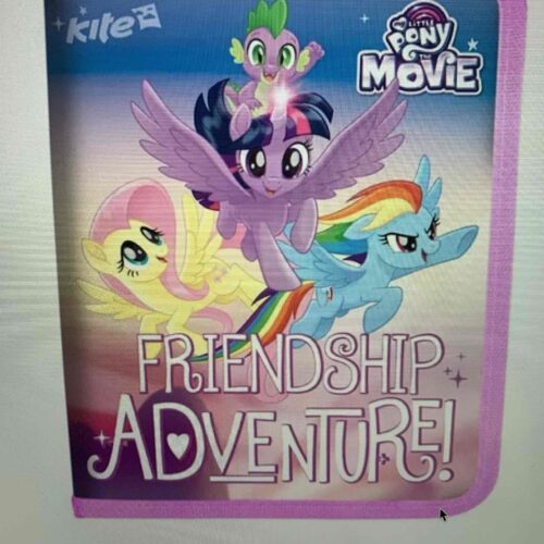 Папка об'ємна на блиск. В5 Kite "My little Pony"