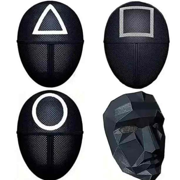 Маска карнавальна "Ігра в Кальмара"