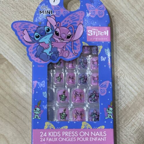 Накладні Нігті дитячі Primark "Stitch"