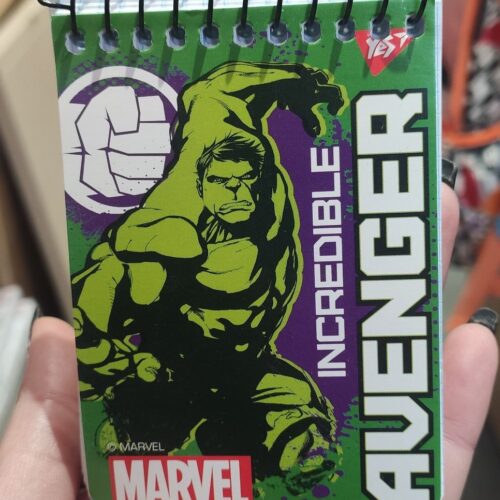 Блокнот А7 на спіралі "Marvel", 70 аркушів