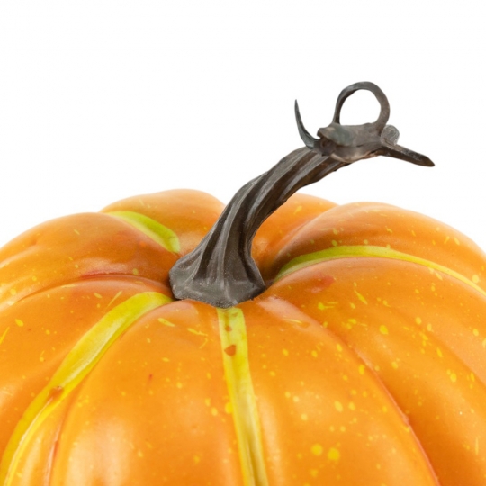 Декоративний гарбуз "Осіння класика" 15 см