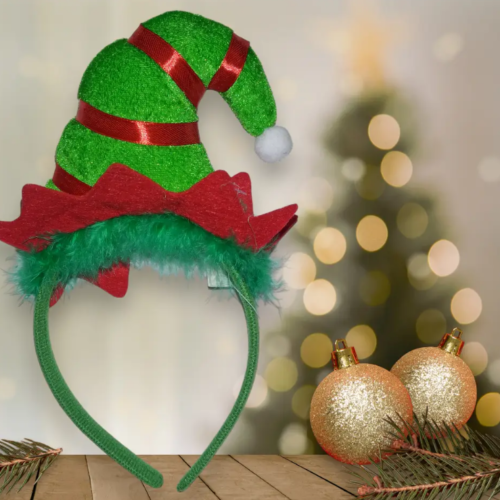Обруч Новорічний «Шапка Ельфа»