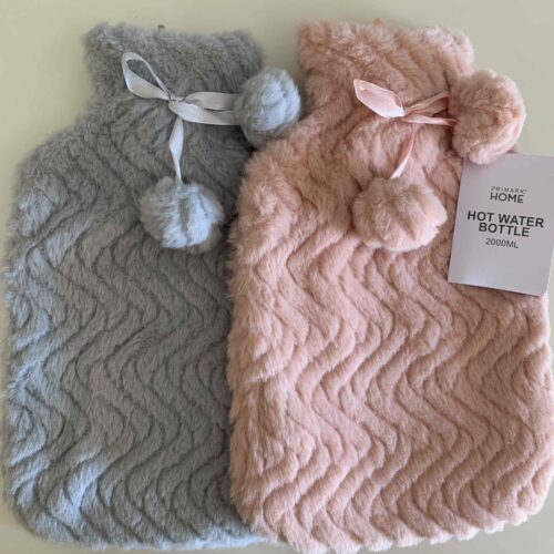 Грілка водяна для тіла Primark "Hot water bottle" 2000 ml мікс кольорів