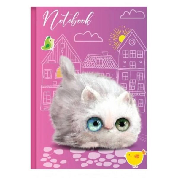 Блокнот А6 Рюкзачок "Cute Cats/Котики" 48 арк.