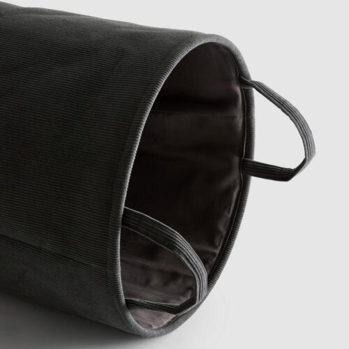 fa36cc5b-d21f-47af-b2e2-b3ee7a6f4e2f.jpg Корзина для білизни Laundry Bag Primark вельветова темно-сіра