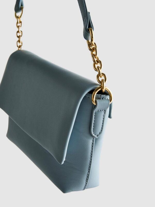 Сумочка-міні конверт через плече Primark мінімалістична блакитна