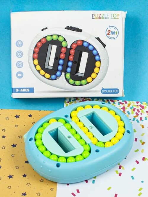 fe773438-4f56-44ba-b10a-4755a5da89e8.jpg Головоломка антистрес 2 в 1 Fidget Fun/ мікс кольорів