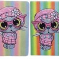 Блокнот А5 "Котик з перлами" у коробці 80 арк.