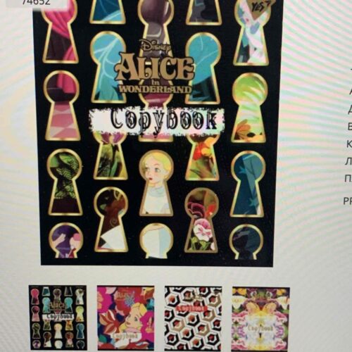 Зошит уч. YES "ALICE" 12 арк/клітинка